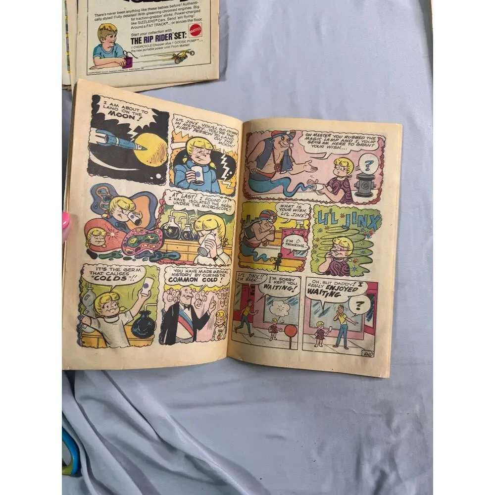 Vintage Archie Comic Book Lot of 5 1969-1973 Archie Pep Life Joke Reader Copies